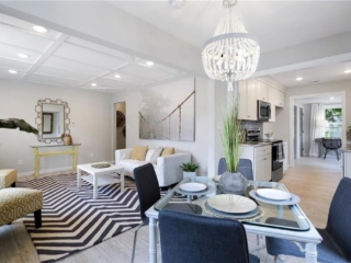 Dining, Kitchen and Living room