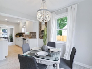Dining area and Kitchen Dining area and Kitchen